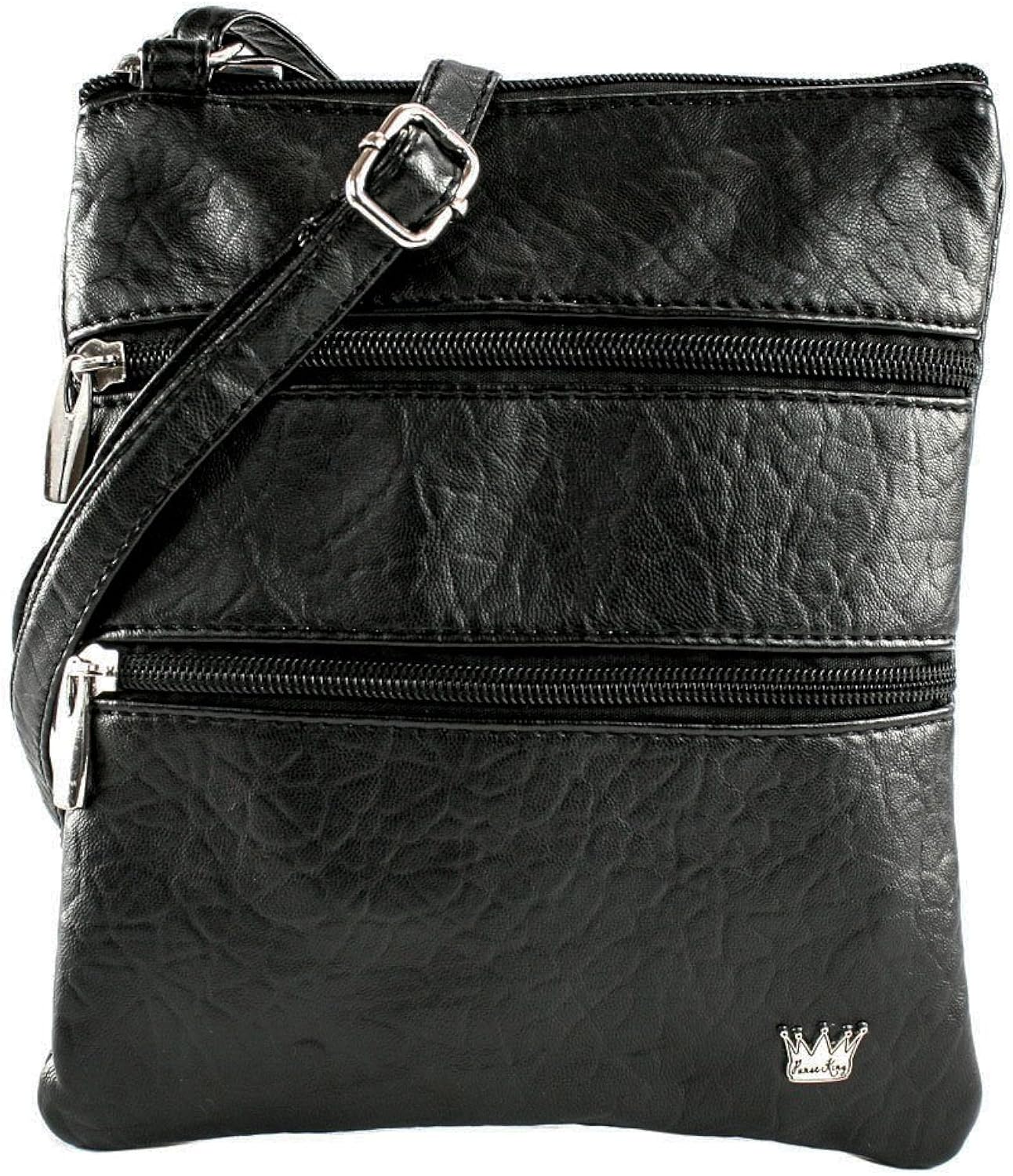 black cross over purse
