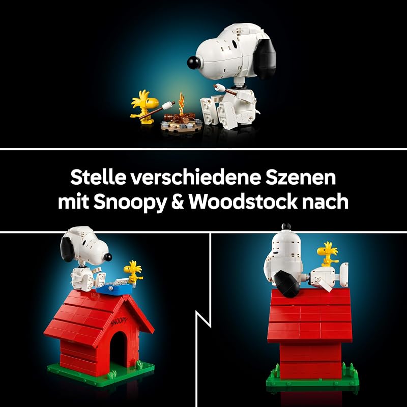 Ideas Peanuts: Snoopys Hundehütte 21368