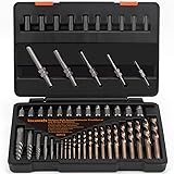 BSUXMAFG Screw Extractor Set, 55 Pieces Easy Out
