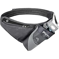 PYFK Running Belt Hydration Waist Pack with Water Bottle Holder for Men Women Waist Pouch Fanny Bag Reflective