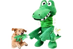 Fuufome Large Squeaky Dog Toys:Plush Tug of War Dog Toys with Crinkle-Interective Chew Toys for Small,Medium,and Large Breeds- Puppy Toys Keep Them Busy&Dental Exercise