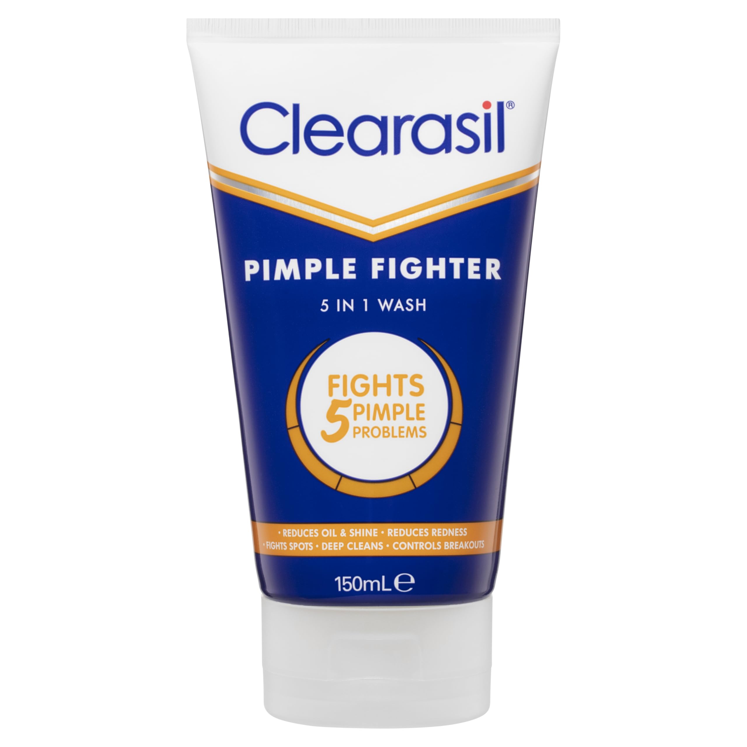 Clearasil Multi-Action 5 in 1 Cleansing Wash, Targets 5 Skin Concerns