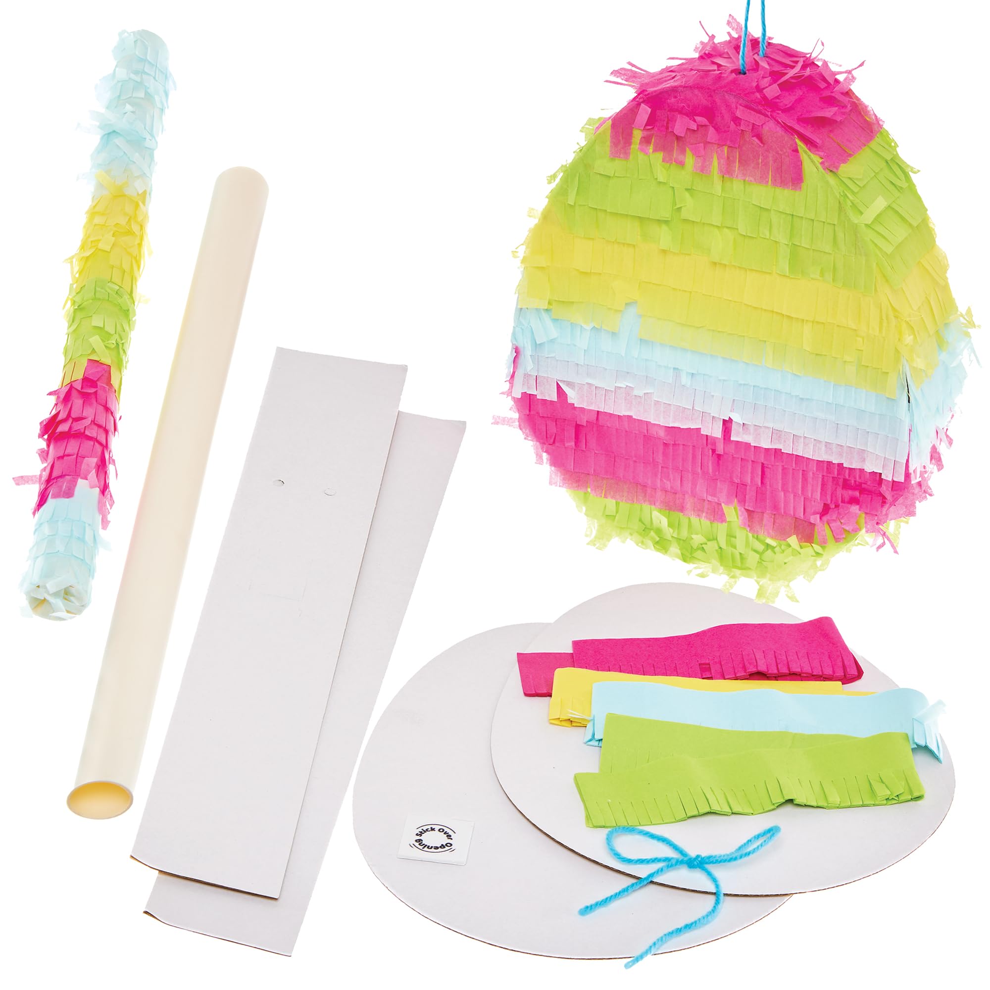 Baker Ross FN008 Easter Egg Pinata Kit - 1 Kit, Easter Party Entertainment