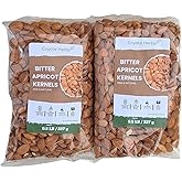 Apricot kernels/natural/raw/bitter apricot kernel seeds/Vitamin b17/Certified/ 1 POUND (16 OZ) 2x227g