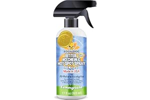 Bodhi Dog New Bitter 2 in 1 No Chew & Hot Spot Spray | Natural Anti-Chew Spray | Safe for Skin, Wounds, Anything Else | Made in USA