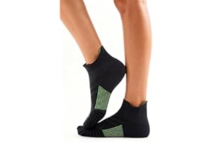 Unisex Ankle Compression Socks, Low Cut Athletic Support for Running & Sports, Breathable Performance Sock