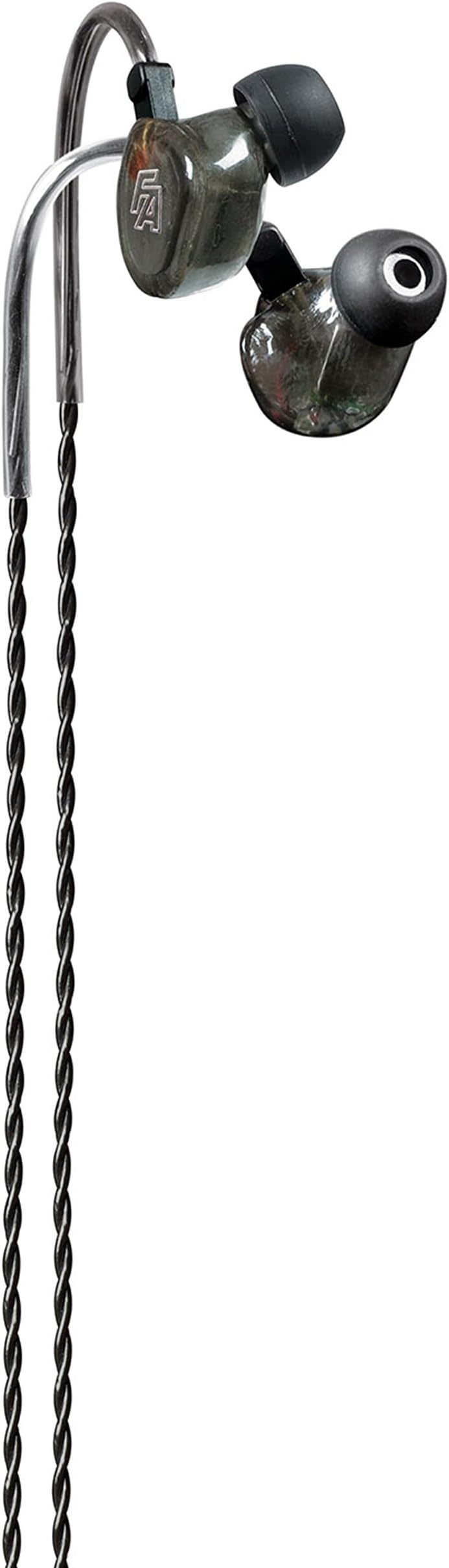 Fischer Amps Ergonomic Earphones Fischer Amps FA-4 E XB, Color - Trans Grey (960-00322)