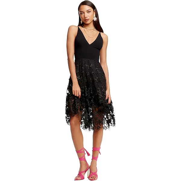 Amazon.com: Dress the Population Women's Rory Sequin, Midi