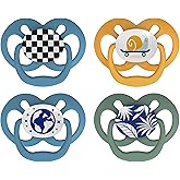 Dr. Brown's Advantage Pacifiers, Stage 2, Blue, 4-PK, Blue