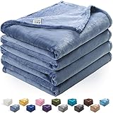 KAWAHOME Fleece Blanket Lightweight Fuzzy