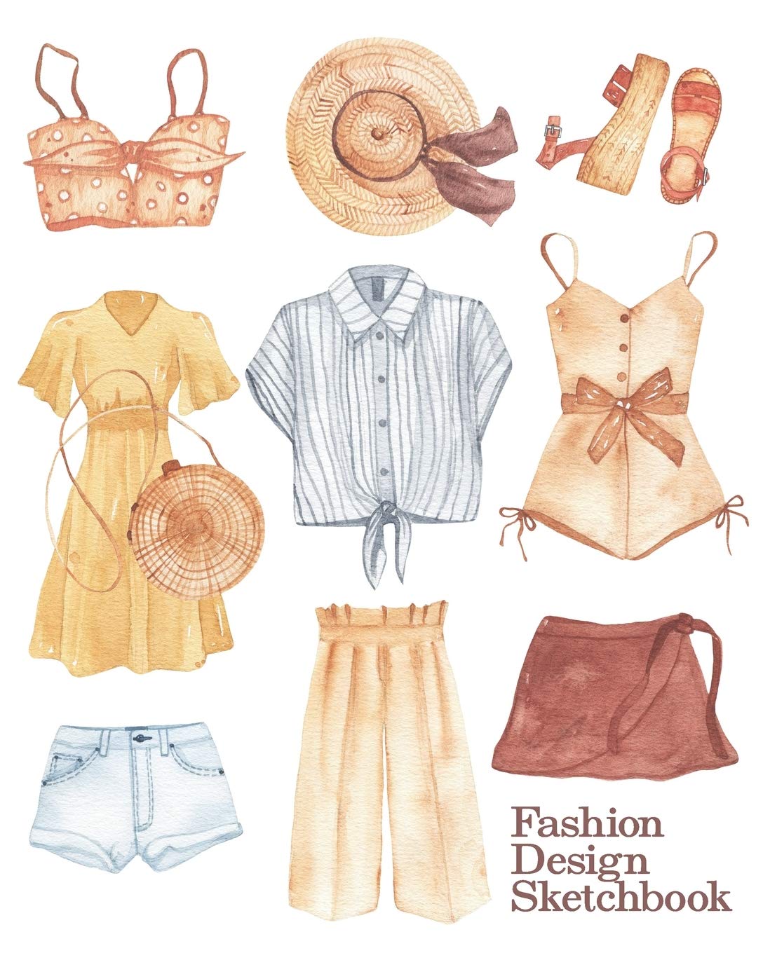 Design Sketchbook: Blank Journal 