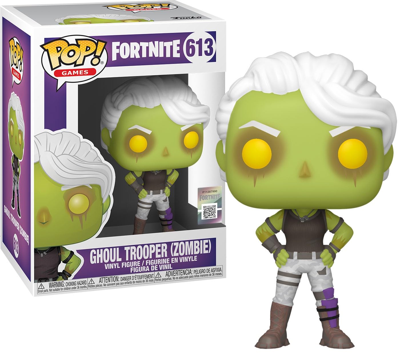 Funko POP! Games: Fortnite - Ghoul Trooper - Collectable Vinyl Figure - Gift Idea - Official Merchandise - Toys for Kids & Adults - Video Games Fans - Model Figure for Collectors and Display