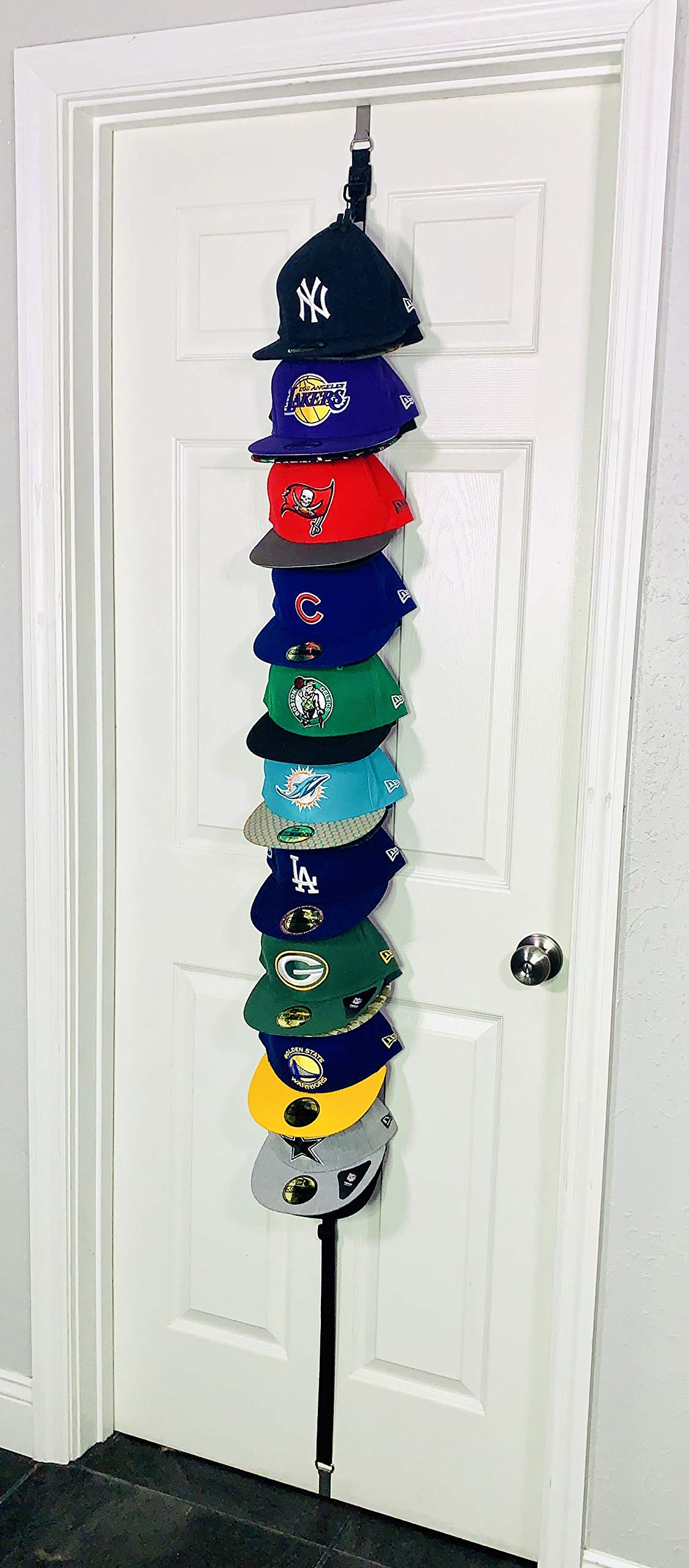 The Clip Hanger Hat Hats Baseball Cap Caps Rack Organizer Organizers Up