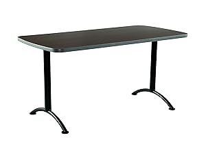 Iceberg ICE69214 ARC 5-foot Rectangular Conference Table, 30" x 60", Walnut/Gray Leg