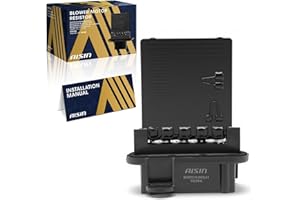 AISIN BMRCH-00241 HVAC Heater Blower Motor Resistor - Compatible with Jeep Wrangler 2002-2006, Liberty 2002-2007, TJ 2002-200