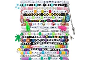 KANDI BAR 'Party Hard' Collection (13 Rave Bracelets)
