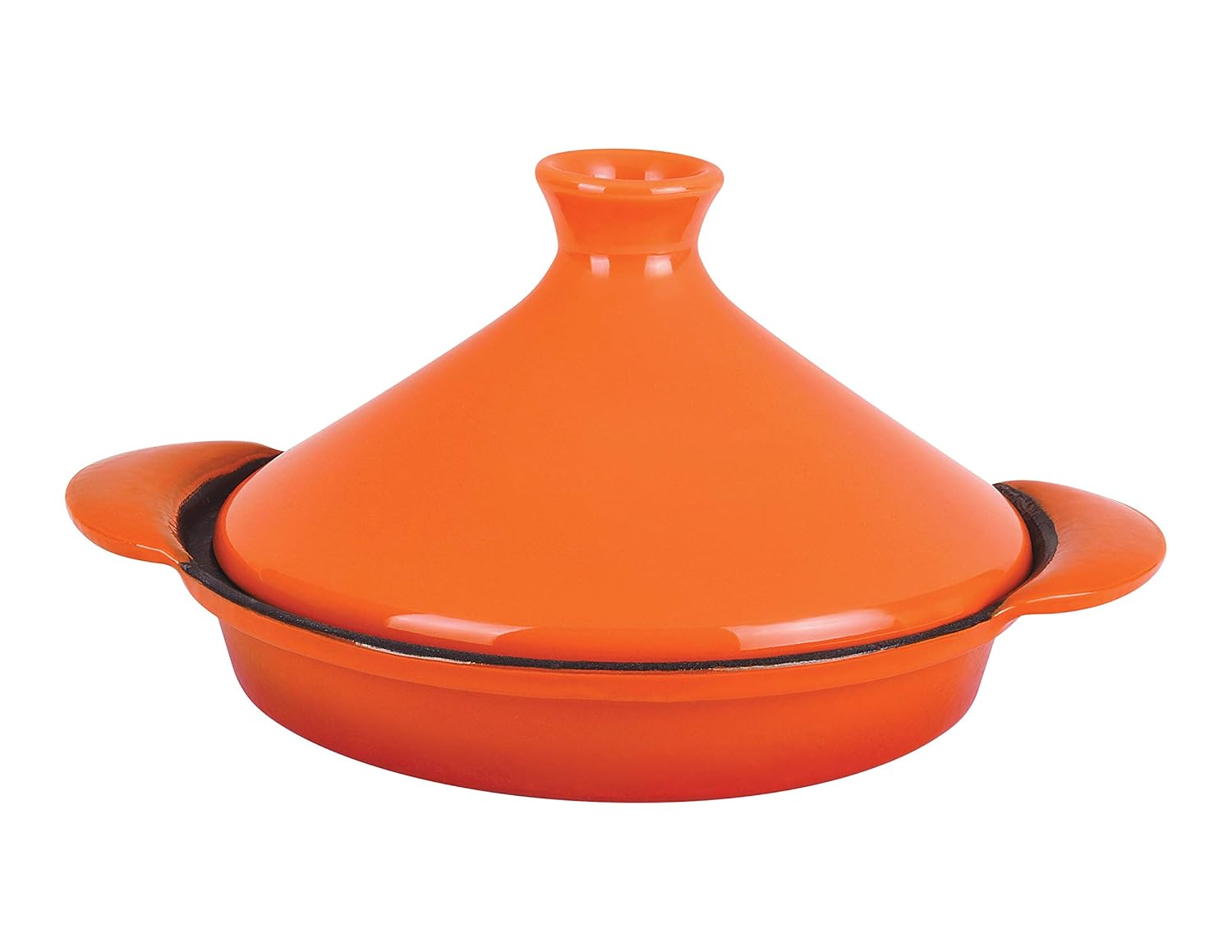 Buy BERGNER Eros Cast Iron Tajine Pot with Lid, 28 cm, 800 ml