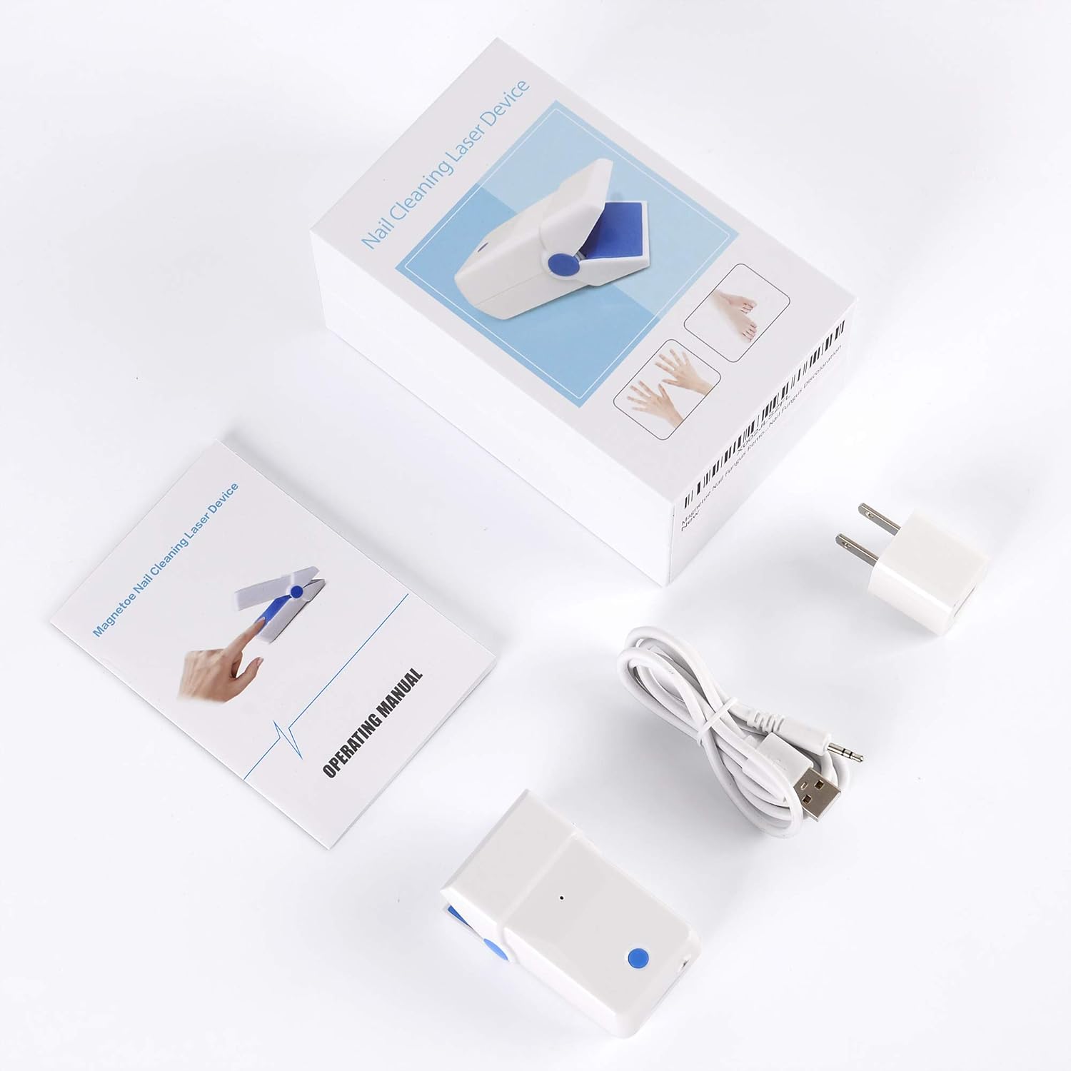 Tippytoe Nail Fungus Remover Laser Device, Safer, Quicker Results, Painless Therapy Treatment For Toes And Fingernails, No Side Effects, Portable, Treats Nail Discoloration, For Home Use: Health & Personal Care