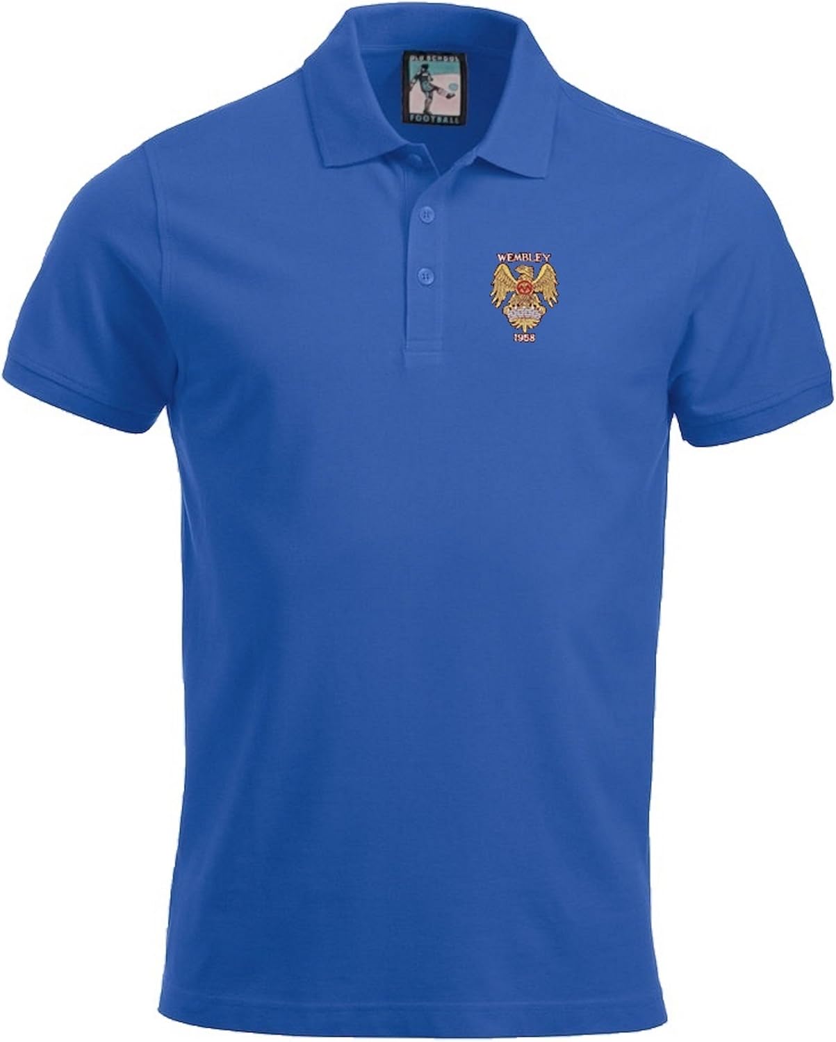 Manchester United 1958 Football Polo Sizes S Xxxl Embroidered Logo Amazon Co Uk Sports Outdoors