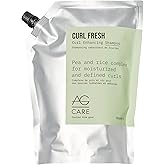 AG Care Curl Fresh Hydrating Shampoo with Pea & Rice Amino Acids - Curl Shampoo to Cleanse Scalp and Retain Moisture for Heal