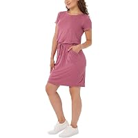 knee length dresses for ladies Women's Cool T-Shirt Dress