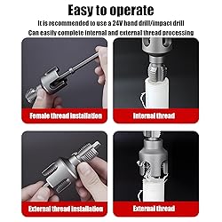 2025 New Dual-Function Pipe Thread Cutting