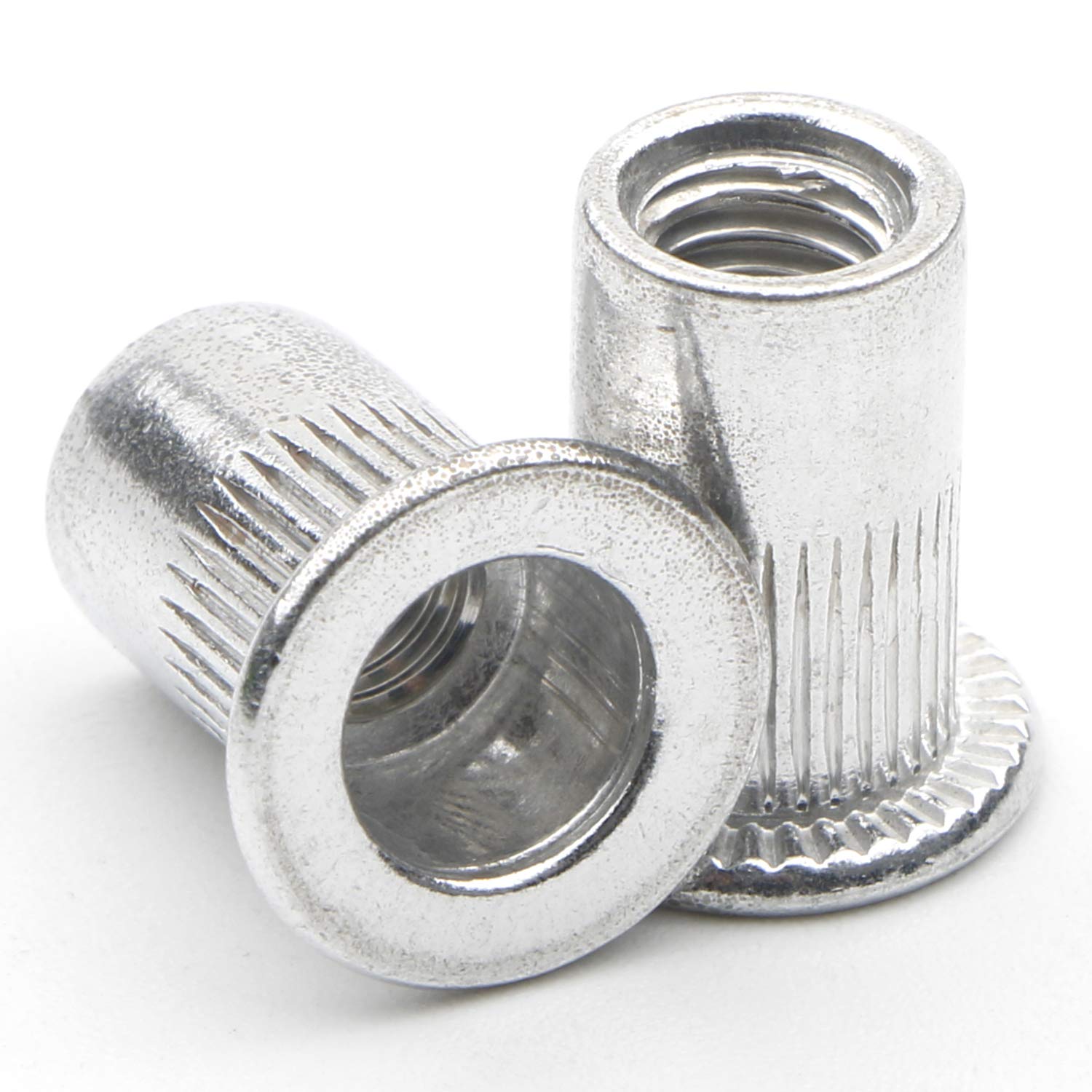 M8 8mm Flat Head Aluminum Rivet Nut Blind Insert Nut Pack Of 100 Rivet