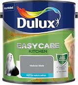 Dulux Easycare Kitchen Matt Emulsion Paint Natural Slate 2.5L view 2