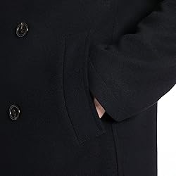 Ben Sherman Men's Boris Classic Double Breasted