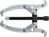 Draper 08441 Twin Leg Puller 120mm Reach 150mm Spread Gear Bearing Removal Tool view 2