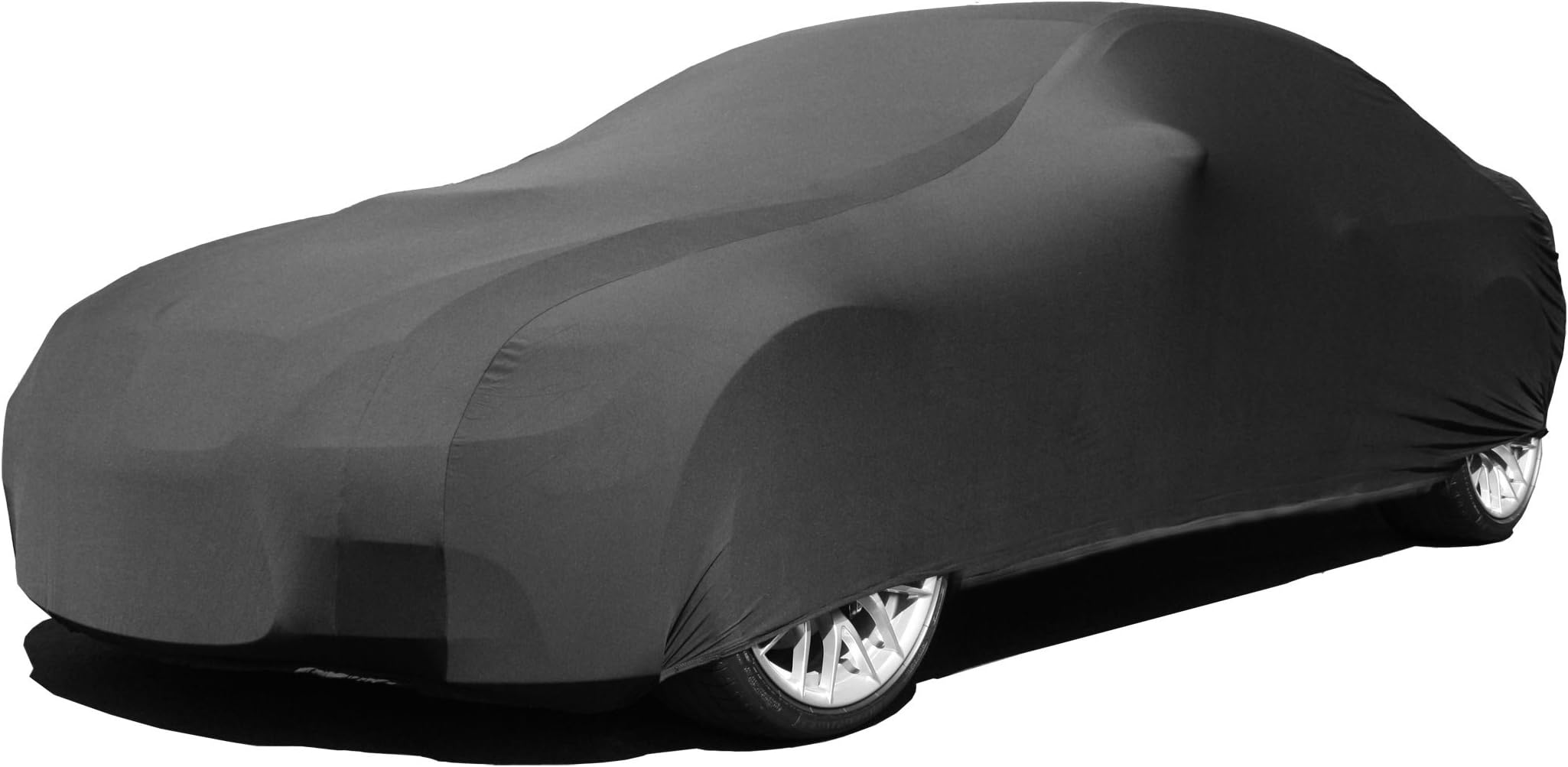 Indoor Car Cover Compatible with Ford Mustang 1979-1993 - Black Satin - Ultra Soft Indoor Material - Guaranteed Keep Vehicle Looking Between Use - Includes Storage Bag