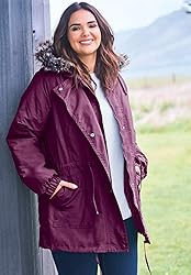 Woman Within Women's Plus Size Quilt-Lined Taslon