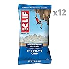 CLIF BAR - Energy Bar - Chocolate Chip - 2.4 Ounce Protein Bar, 12 Count