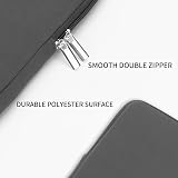 RAINYEAR 14 Inch Laptop Sleeve Protective Case Grey with Soft Lining view 2