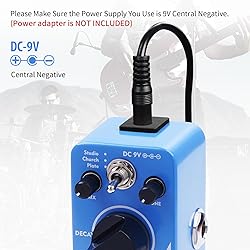 AITONE Reverb Pedal Digital Reverb Guitar Effect