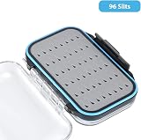 Gonex Fly Boxes Two-Sided Waterproof Lightweight Grey 10.4x7.6x3 cm view 3