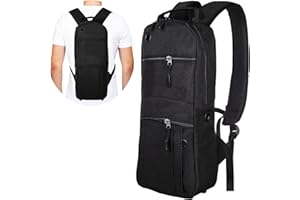 APDTEK Portable Oxygen Tank Backpack for Size M2, B/M6, C/M9, ML6, A/M4, M7, Comfortable Medical Oxygen Cylinder Backpack Bag with Durable Straps for Travel - Not Suitable for Size D (Black)