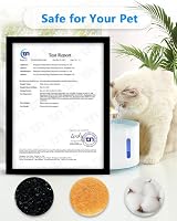 PewinGo Cat Water Fountain Filters 6pc for 2-2.5L Fountain Triple Action view 4