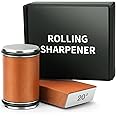 Rolling Knife Sharpener ， Rolling Knife Sharpener Kit Is Suitable For Any Kitchen Roller Knife Sharpener, And The Knife Sharpener Roller Supports Magnetic Tilting At 15 ° And 20 Knife