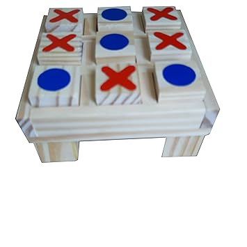 shy shy tic tac Toe Wooden Game for Kids, Men, Women, Teens Game for Couple and Two Player Game