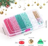Funtopia Christmas Clay Beads Bracelet Kit 5100+ Pcs for Jewelry Making view 7