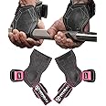 EZ Gripz PRO V2 Lifting Grips for Weightlifting: Weight Lifting Straps for Gym with Adjustable Wrist Neoprene Padding Gripps - Lifting Hooks, Wrist Wraps & Gloves Alternative for Deadlifts & Rows