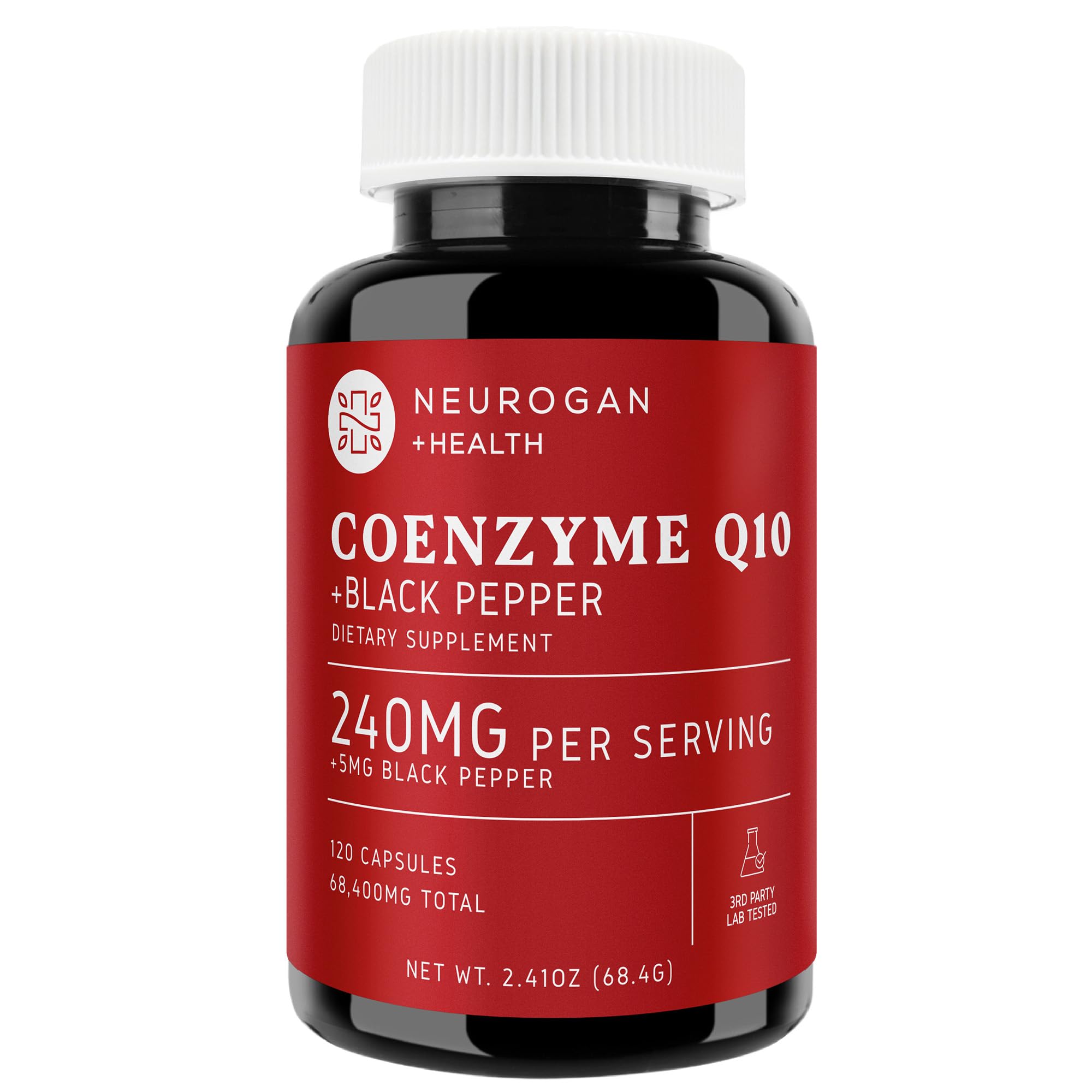 Coenzyme Q10 + Black Pepper
