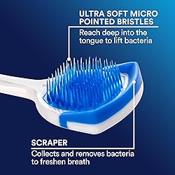Orabrush Tongue Scraper, Multi, 4 Count