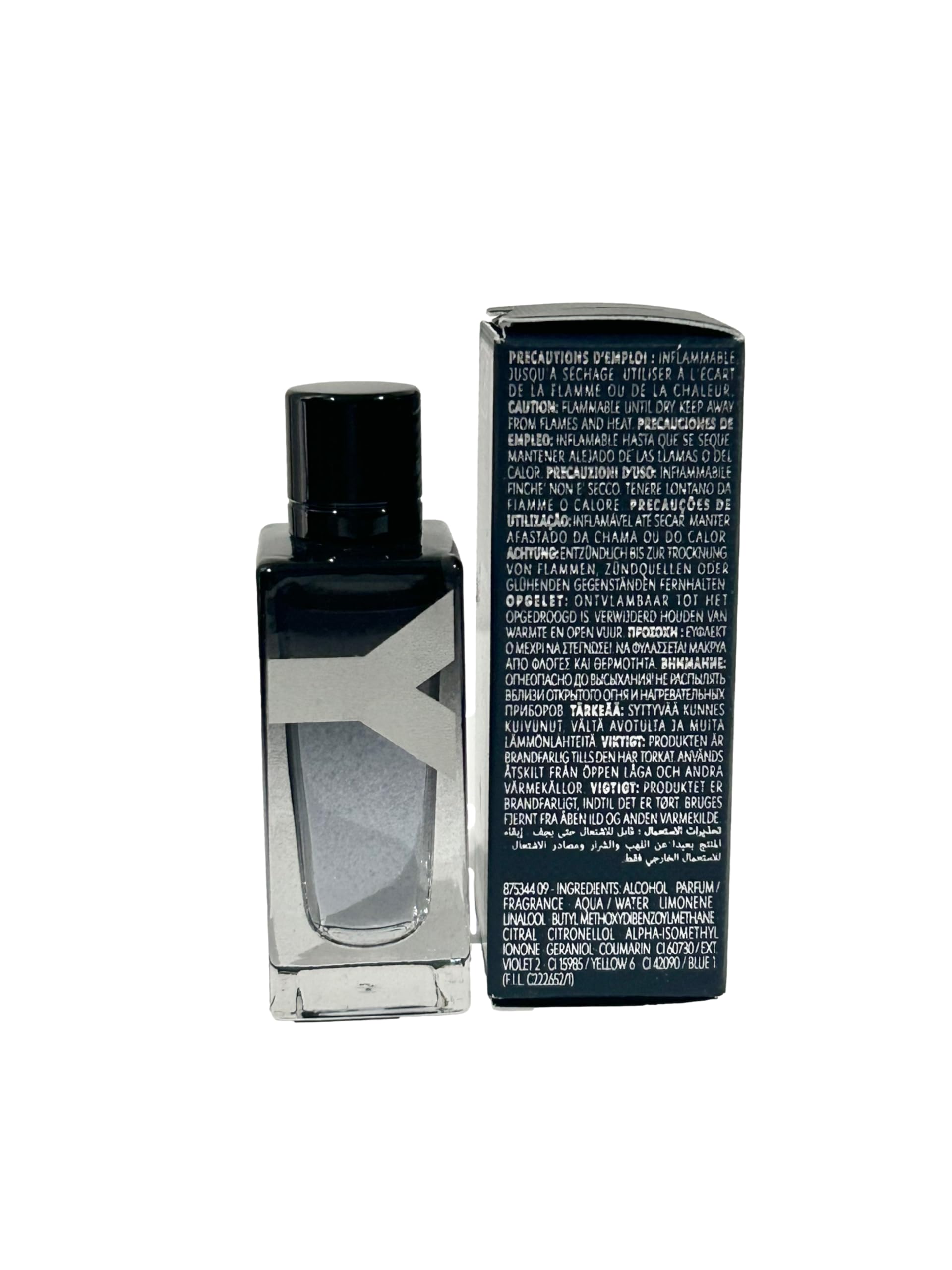 Yves Saint Laurent YSL Y Men Perfume Parfum MINI splash on SMALL TRAVEL SIZE 7.5 ml / 0.25 Fl oz