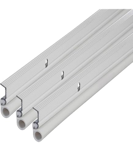 MD Building 68247 Commercial Grade Door Bottom Sweep - Aluminum Weatherstrip Draft Seal