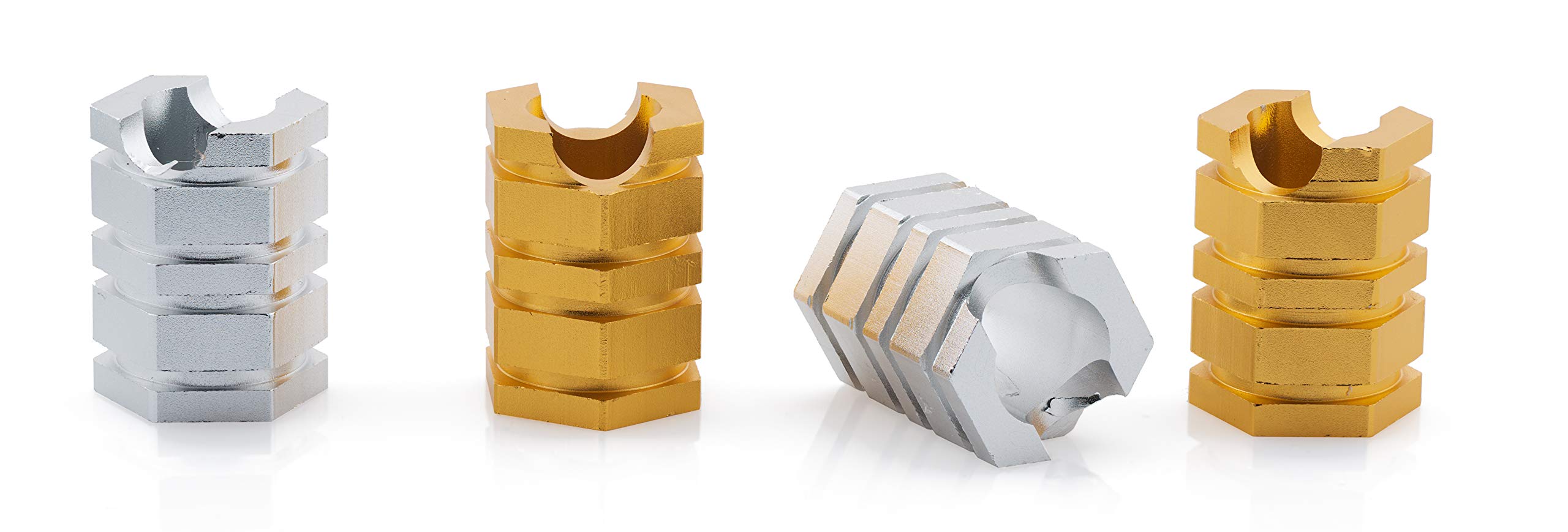 LOT OF 4 ALUMINUM SERIES CIGARETTE SNUFFERS INSTANT CIGARETTE EXTINGUISHER MODEL # 3