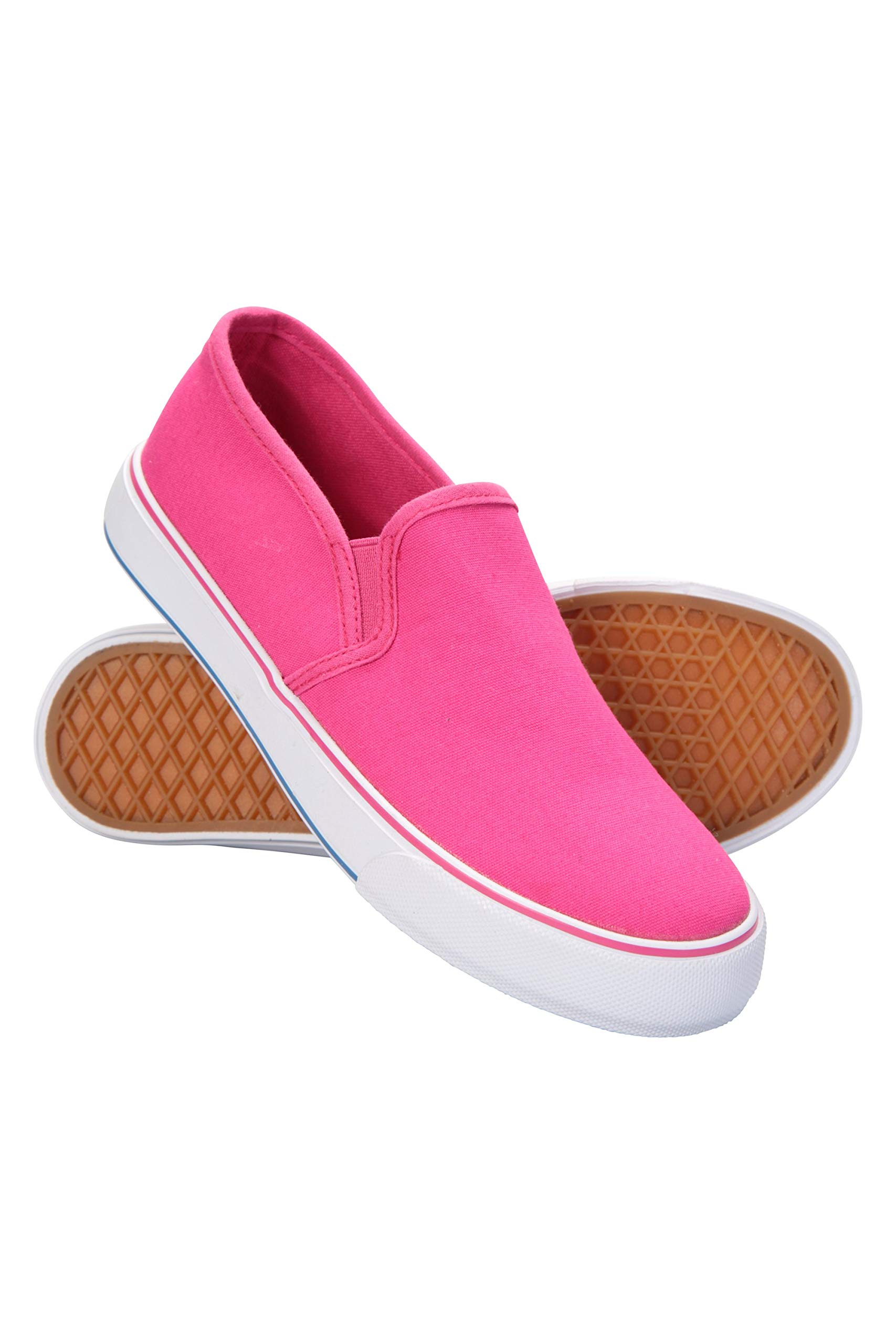 discount childrens shoes on Mountain Warehouse Canvas Kids Slip On Shoes Casual Childrens Shoes Lightweight Girls Boys Walking Shoes Eva Cushion Rubber Outsole Footwear For Summer Winter Buy Online In Dominica At Dominica Desertcart Com