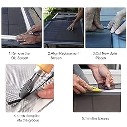 Fiberglass Screen Roll High Visibility and Durable