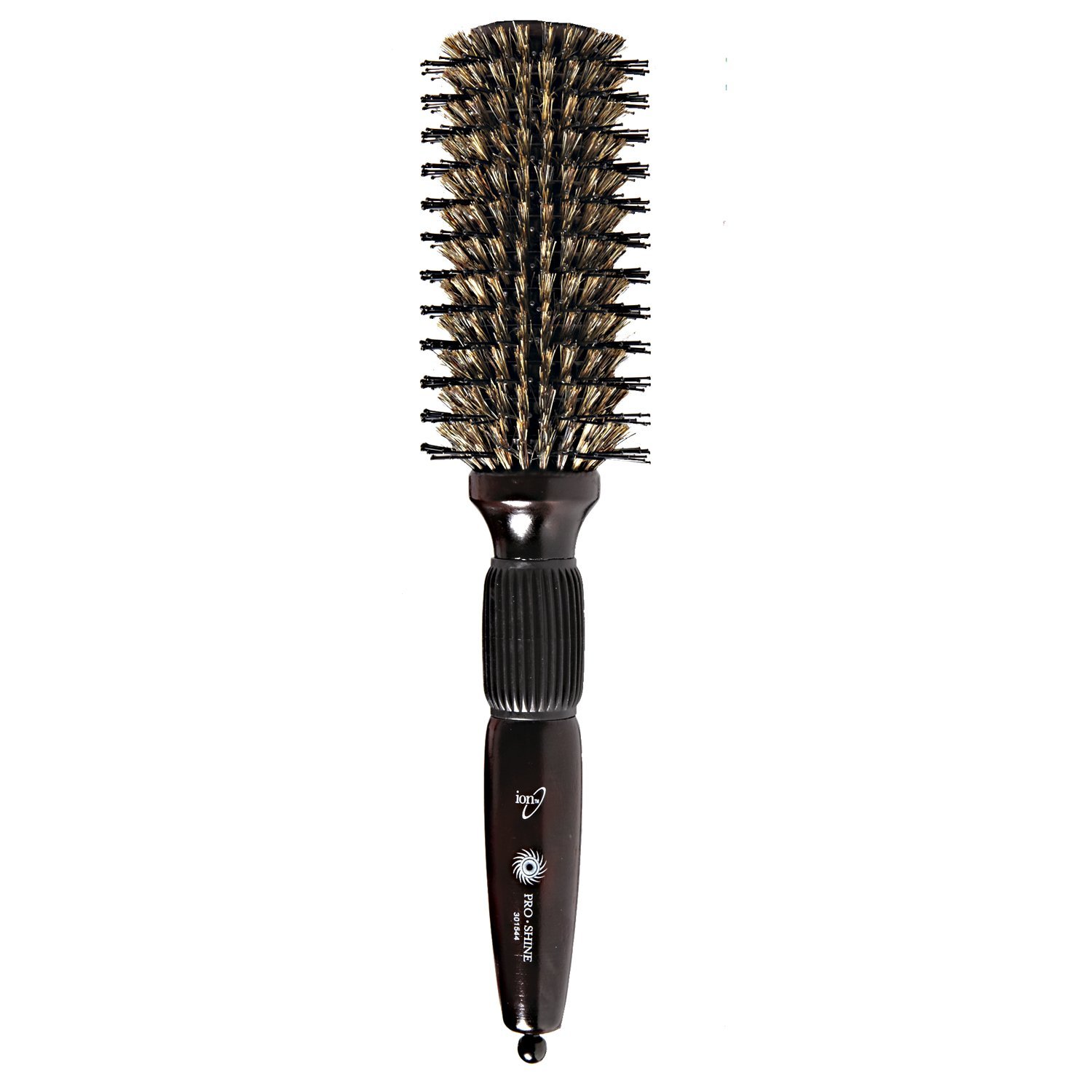 Ion Pro Shine Volume Boar Round Brush Hair Brushes Beauty